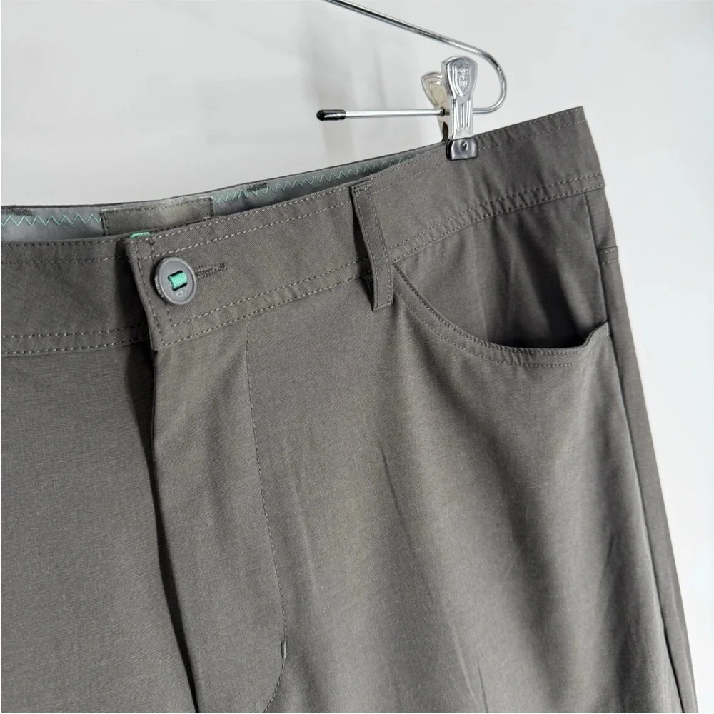 LinkSoul Boardwalker Pants Mens Size 38x32 Gray Stretch Performance Fabric Golf
